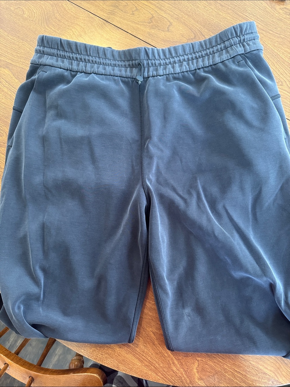 lululemon athletica Navy Track Pants with Elastic Waist